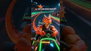 नारंगी ड्रैगन की रेस कार वाली हाई-स्पीड दिवाली! 🐉🏎️ #DragonRace