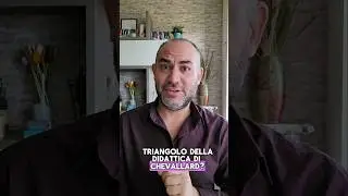 Il triangolo della didattica di Chevallard #didattica #relazioni #pedagogia