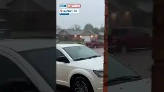 Flash Flooding In Oklahoma Neighborhood