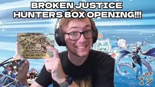 BROKEN Justice Hunters Box Opening