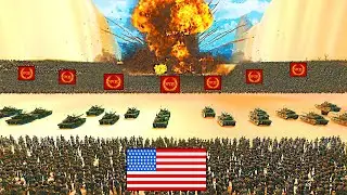 Modern US Army Holds DEATH TUNNEL vs 10,000,000 ROMAN ARMY Invasion?! - UEBS 2: Best Mods