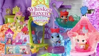Unboxing Cute Disney Princess Palace Pets Whisker Haven Tales Magical Lights Pawlace Castle