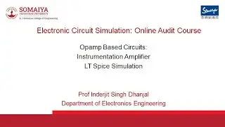 Instrumentation Amplifier using Opamp IC OP-07 Part A