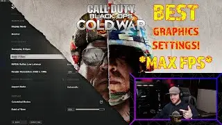 Call of Duty: Black Ops Cold War BEST Graphics Settings (MAX FPS)