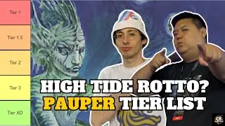 HIGH TIDE TROPPO ROTTO? | @alessandromoretti1177 | PAUPER METAGAME TIER LIST | MTG ITALIA