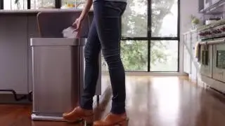 simplehuman liner pocket waste bin