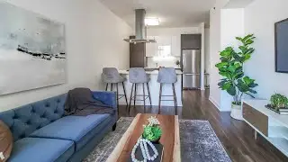 A one-bedroom model #3603 on the Loop / River North border at OneEleven