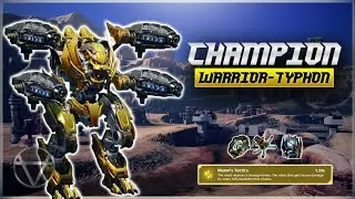 [WR] 🔥 Warrior Typhon w/ Champion Skin &ndash; Mk3 Gameplay | War Robots