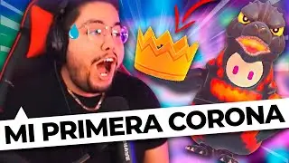 &iexcl;MI PRIMERA CORONA EN LA NUEVA TEMPORADA 4 DE FALL GUYS! 😱 MEJORES MOMENTOS *casi lloro* - Yayas Duo
