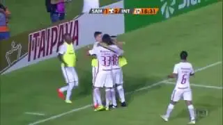 Gol de Brenner - Sampaio Corr&ecirc;a 1 x 4 Internacional - CopaBR 2017