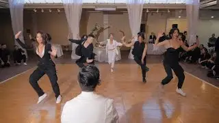 Bride Surprises Groom at Wedding with Kaba Modern Legacy Performance | #OfficialLEECHANGed
