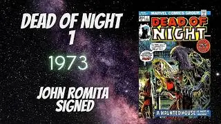 #marvelcomics #terror Dead of Night 1 #johnromita cover #cgccomics