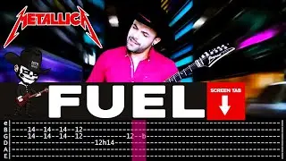 【METALLICA】[ Fuel ] cover by Masuka | LESSON | GUITAR TAB