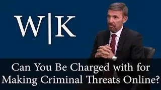 Can You Be Charged with a Crime for Making Criminal Threats Online?