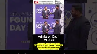 FDDI FOUNDERS DAY ! Alumni speak continues to inspire..