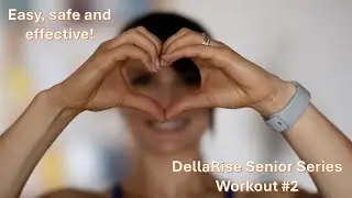 10-Min Standing Strength & Balance for Seniors | DellaRise Senior Series #2