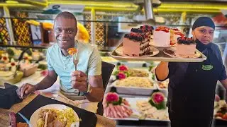 Pampas Brazilian restaurant open buffet eat all you can in Ensenda Mexico 