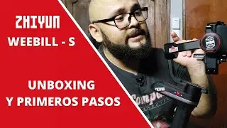 Zhiyun WEEBILL S | Unboxing y Configuración | Primeros pasos
