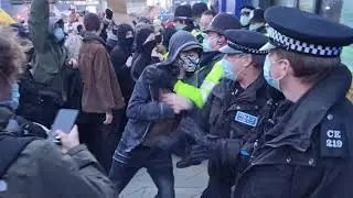 Kill the Bill Protest highlights Brighton 27/03/2021