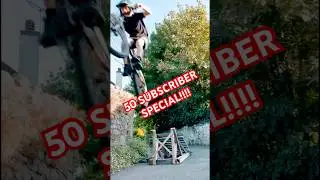 50 subscriber special - my sister told me to post. #mtb #lovemtb #biking #bike #bicycle #subscribe