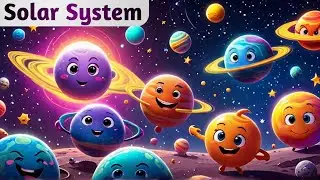 Solar System Song for Kids | Planets and Space | Nursery Rhymes