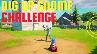Dig up Gnomes in Fort Crumpet and Pleasant Park