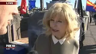 MASH Star Loretta Swit Serves as the Celebrity Grand Marshal in the Phoenix Veterans Day Parade