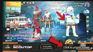 Scout Explains The Reason For Not Playing Pmpl.[Scout Joins 7s Team]