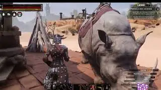 Conan Exiles #34 Bazar, dungeon no escuro, Campe&atilde; , Beligerante sem tocha, Apetrecho Lend&aacute;rio🔥🌑