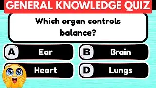 Think You’re Smart? 🧠 Prove It with This GK Quiz Most People Fail This GK Quiz #tiviaquiz