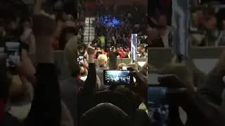 WWE LIVE Shane McMahon from the top rope! #wweshorts #wrestling