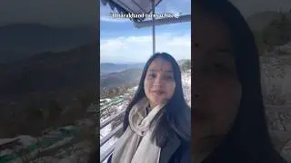 Season&rsquo;s First Snowfall❄️.#snow#snowfall#dailyshorts#mukteshwar#trending#uttarakhand#nature#ytshorts