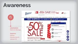 Boscov's Digital Engagement | Contextual Guidance with Moxie Kbot&trade; | Awareness