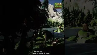🌿 Dinovera &ndash; Stylized World Preview (WIP) 🦕