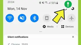 Mic lcon | Problem | Mic lcon On Notification Bar