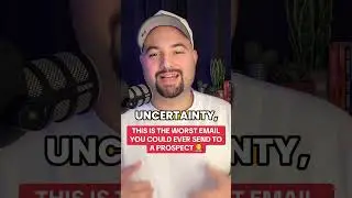 Never send this type of email to a prospect