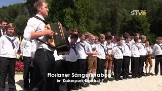 Florianer S&auml;ngerknaben im Kaiserpark in Bad Ischl www.stv1.at