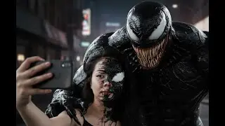 VENOM MAKEUP #halloween #venommakeup #halloweenmakeupideas