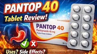 Pantop 40 Tablet Review | Acidity, Gas & GERD Treatment 