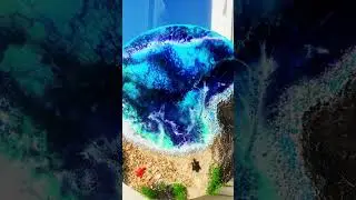 #music #love #song #авторскоеморе#мгновенье#epoxyresinprojects#painting #art #blue #love #mountains