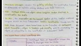 CBSE Class 9 Civics | Chapter 2 Constitutional Design | Handwritten Notes | NCERT | Padhaku Dekisugi