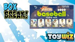 2020 Topps Heritage High Number Baseball Box Break!