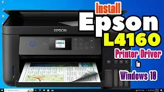 Как загрузить и установить драйвер принтера Epson L4160 на ПК или ноутбук с Windows 10