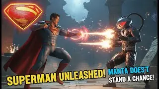 Superman vs Black Manta – Epic Battle Unleashed!