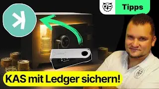 Kaspa KAS sichern mit dem Ledger Hardware Wallet sichern! Sicher Krypto verwalten!