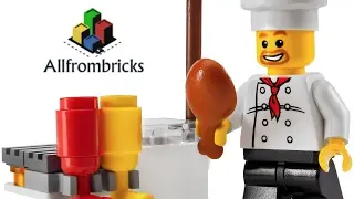 Lego City 8398 BBQ Stand 4K