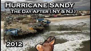 Hurricane Sandy 2012 NYC ( old destruction footage )