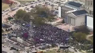 Thousands of teachers on strike in Oklahoma, Kentucky