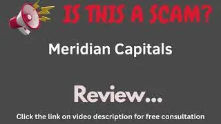 Meridiancapitaltrades.com Review: THIS IS A SCAM? (Meridian Capital)