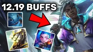 ВОСХИТИТЕЛЬНЫЕ УСИЛИЯ ЭККО🥳 - ЗАМЕТКИ К ПАТЧУ 12.19 | LEAGUE OF LEGENDS FIZZ RYZE JINX SONA NASUS
